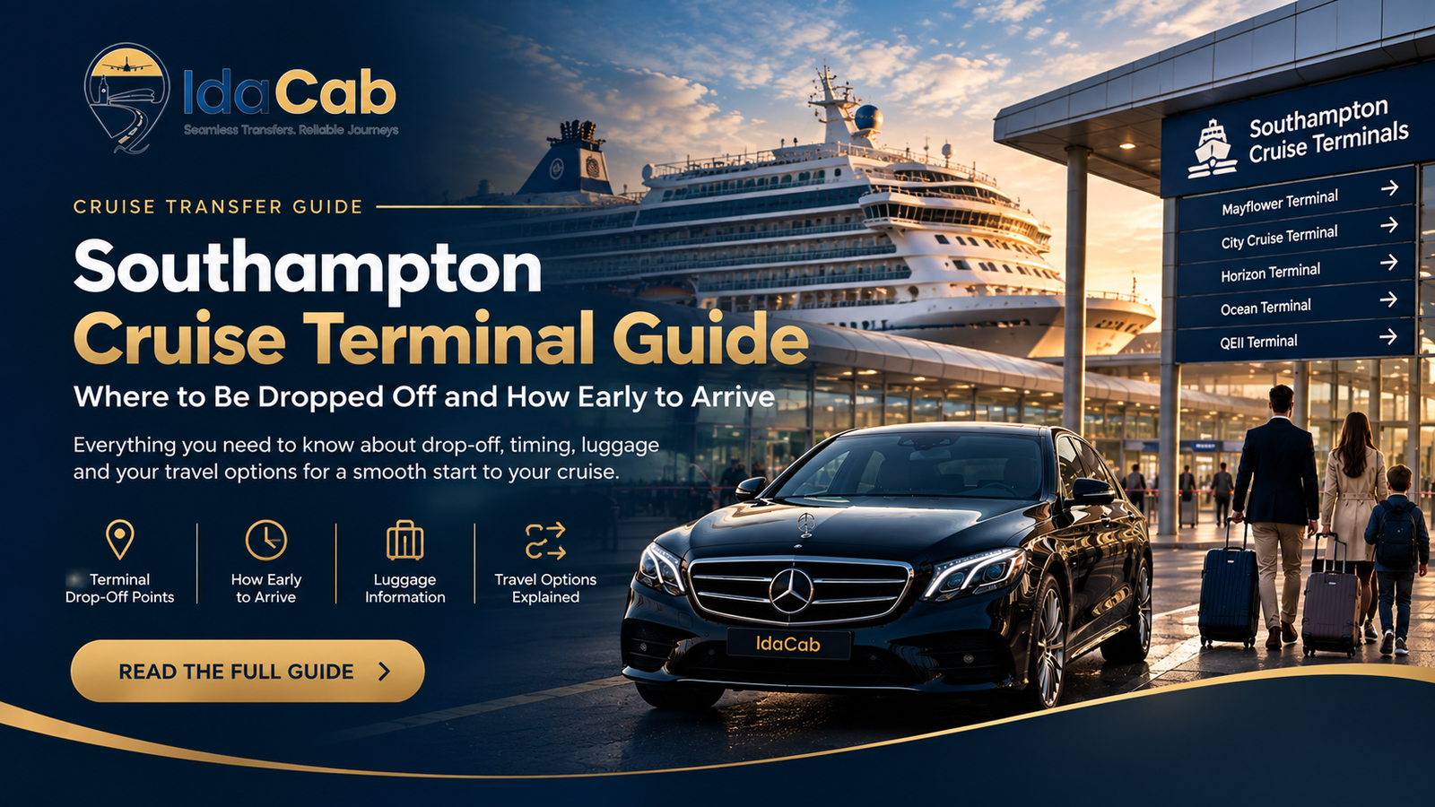 Southampton Cruise Terminal Guide: Where to Be Dropped Off and How Early to Arrive
